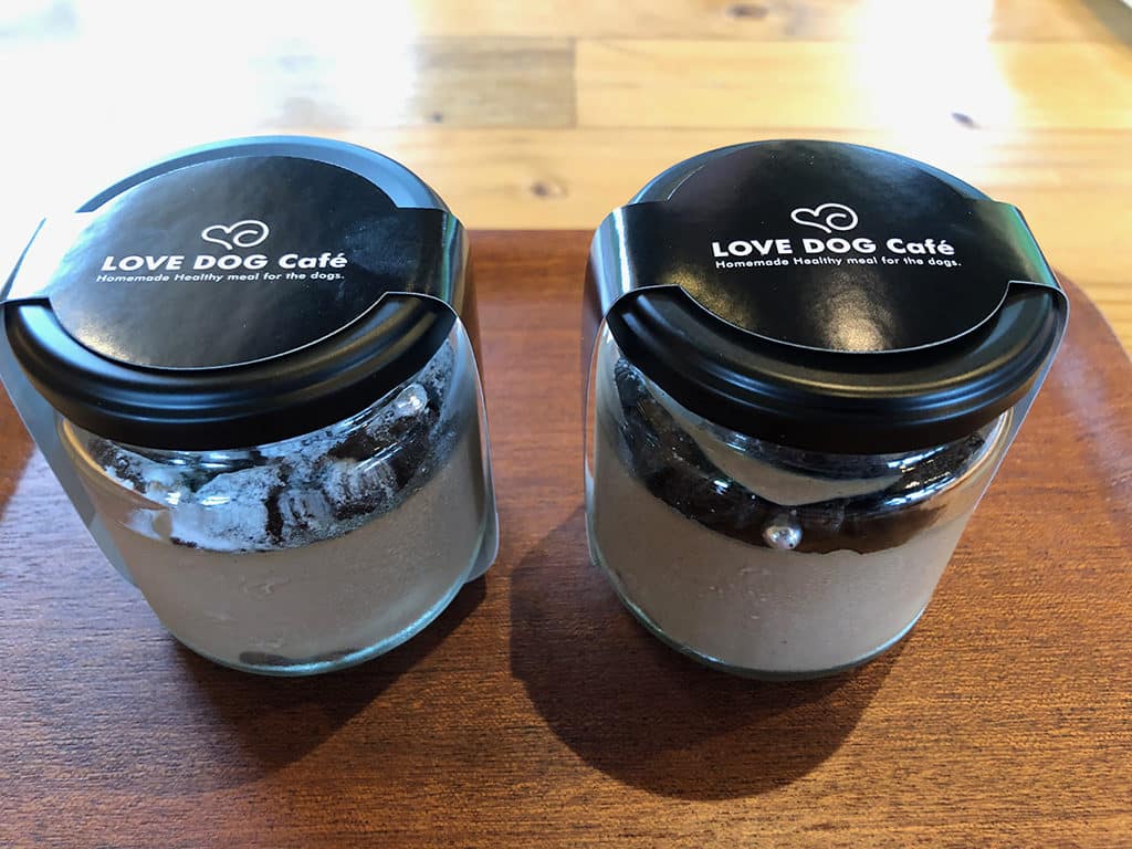 デザート「ジオパーク」（開封前） | 愛犬の駅