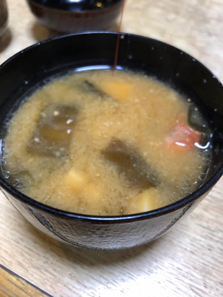 味噌汁 | 松栄寿司