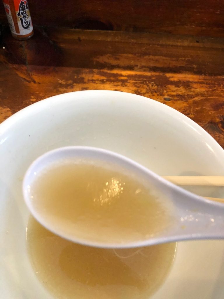 塩そば（スープ） | 中華そば しば田