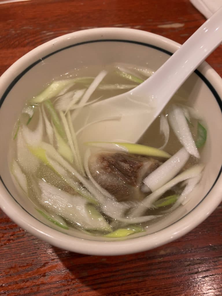 テールスープ | 牛たん料理 閣 ブランドーム本店