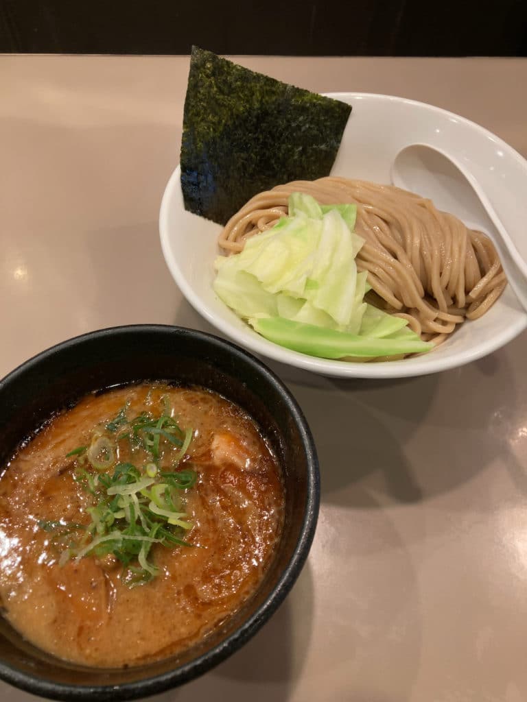 海老つけ麺味玉  | 五ノ神製作所 新宿店