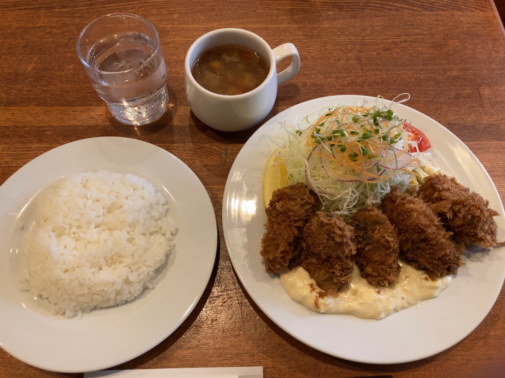 三陸広田湾産カキフライ | レストラン・サカキ