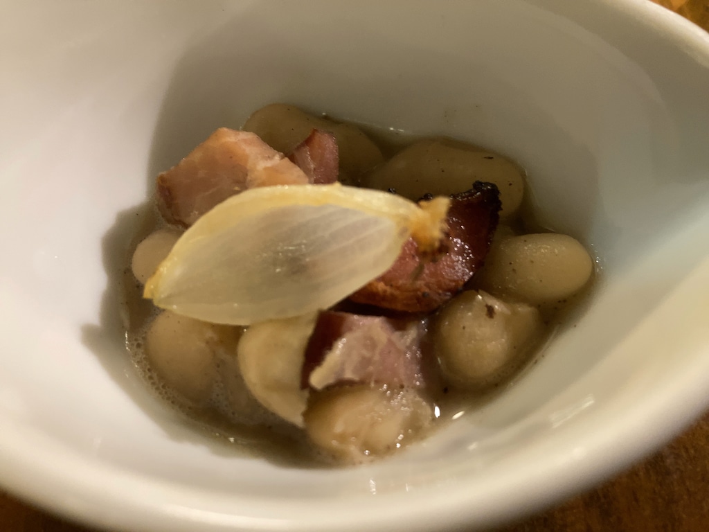 ベーコンと白インゲン豆 | メゾン・ド・ラ・ブルゴーニュ