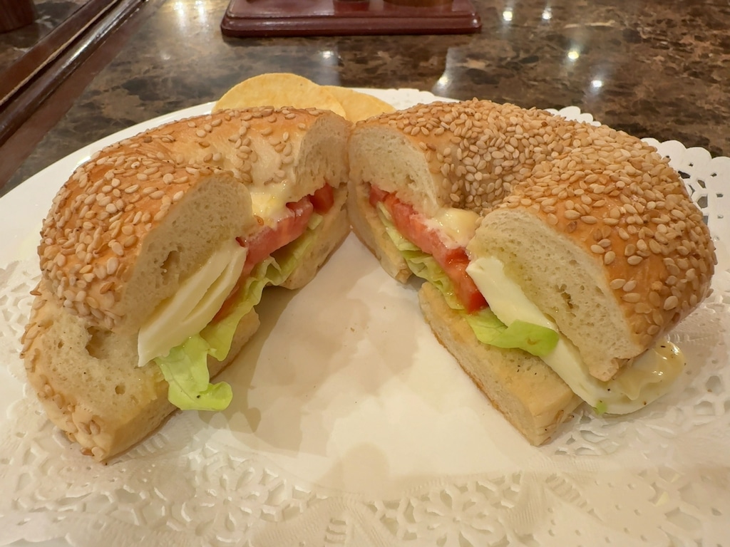 ベーグル サンドイッチ | 珈琲貴族エジンバラ