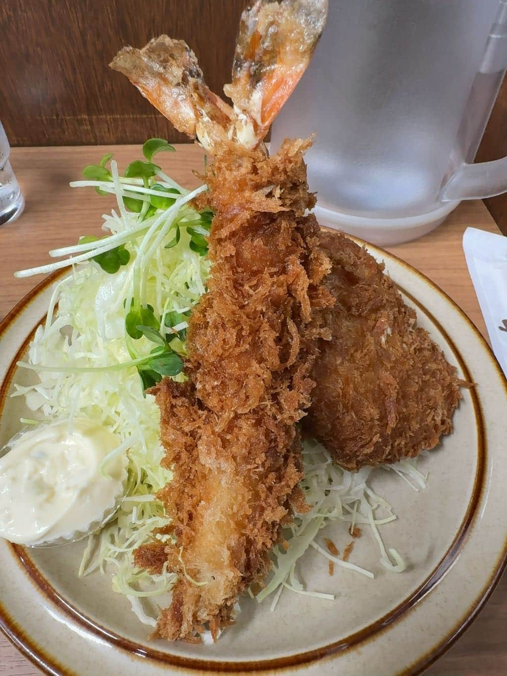 えびフライ クリームコロッケ | キッチン南海 神保町店