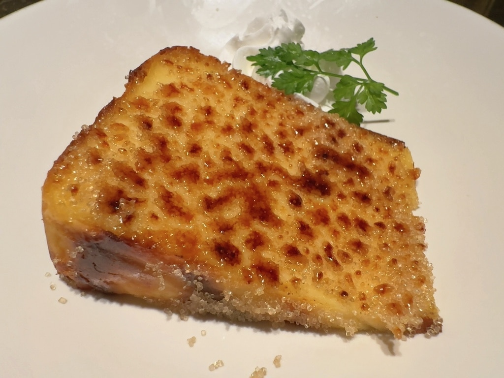 プレミアムブリュレバスクチーズケーキ | CBC Restaurant