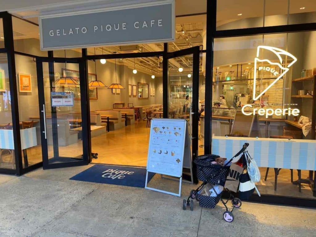 ジェラート ピケ カフェ クレープリー 三井アウトレットパーク木更津店