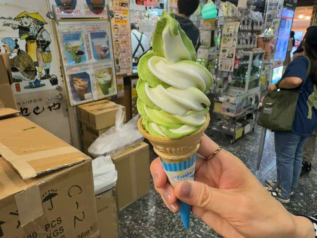 抹茶とバニラミックス | 茶の池田や