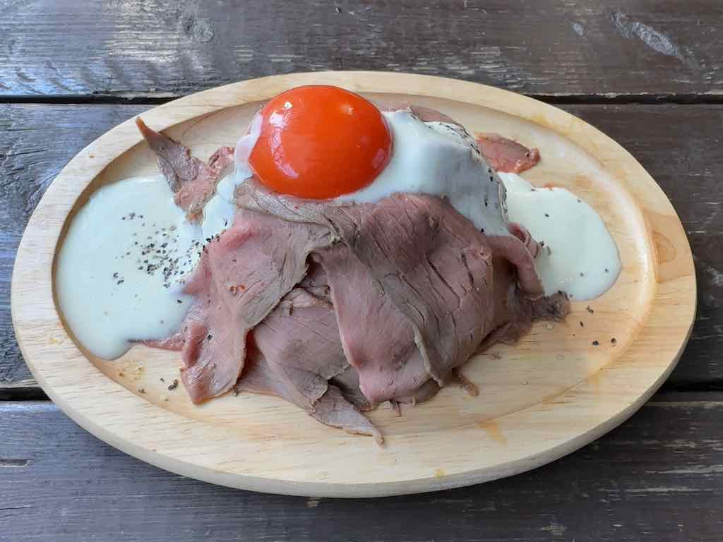 しろまる卵ボルケーノ(並山) | 奥多摩リバーサイドカフェ awa