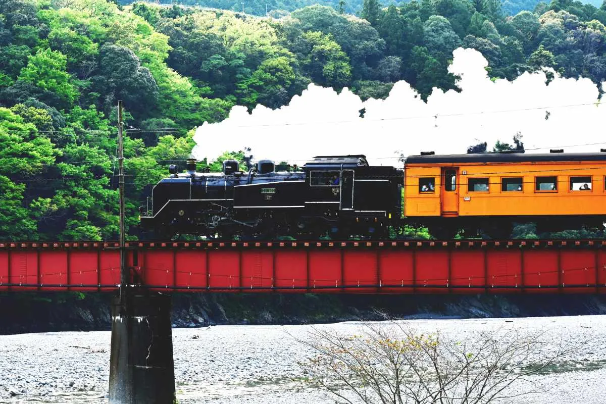 大井川鉄道沿線